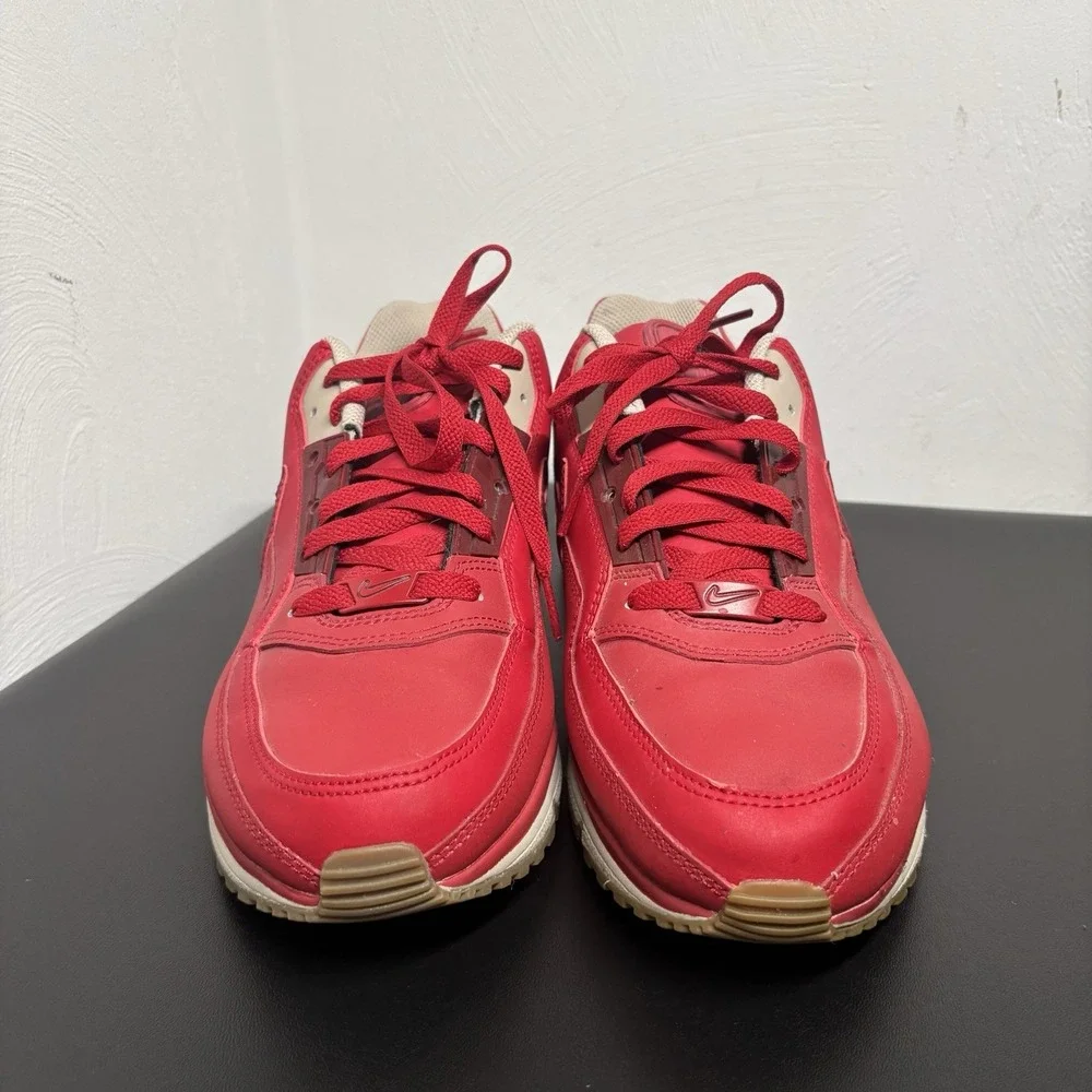Nike Air Max LTD 3‎ Gym Red Team Red String 810880-660 Men's Size 10 Shoes